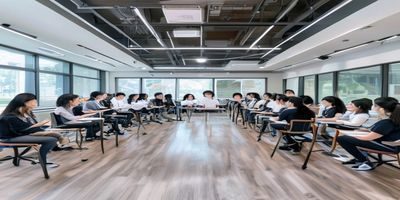 深圳家政公司培训教室内学员认真听讲，展示专业调教女佣培训体系